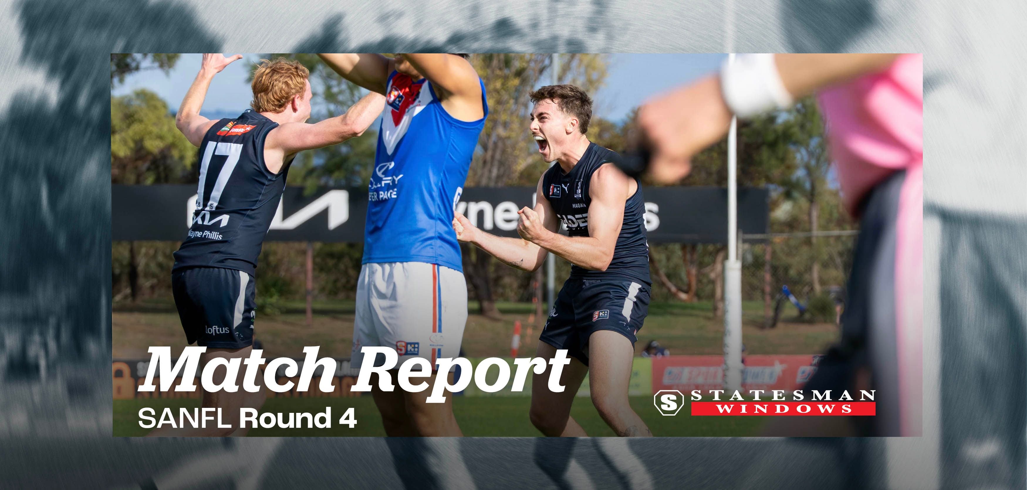 Statesman Windows Match Report: SANFL Round 4 v Central Districts Statesman Windows Match Report: SANFL Round 4 v Central Districts